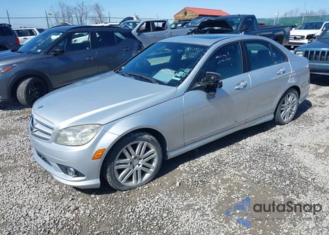 2008 Mercedes-Benz C 300 from USA, damaged, VIN WDDGF54X78F044691